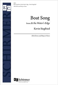 Boat Song SSA choral sheet music cover Thumbnail